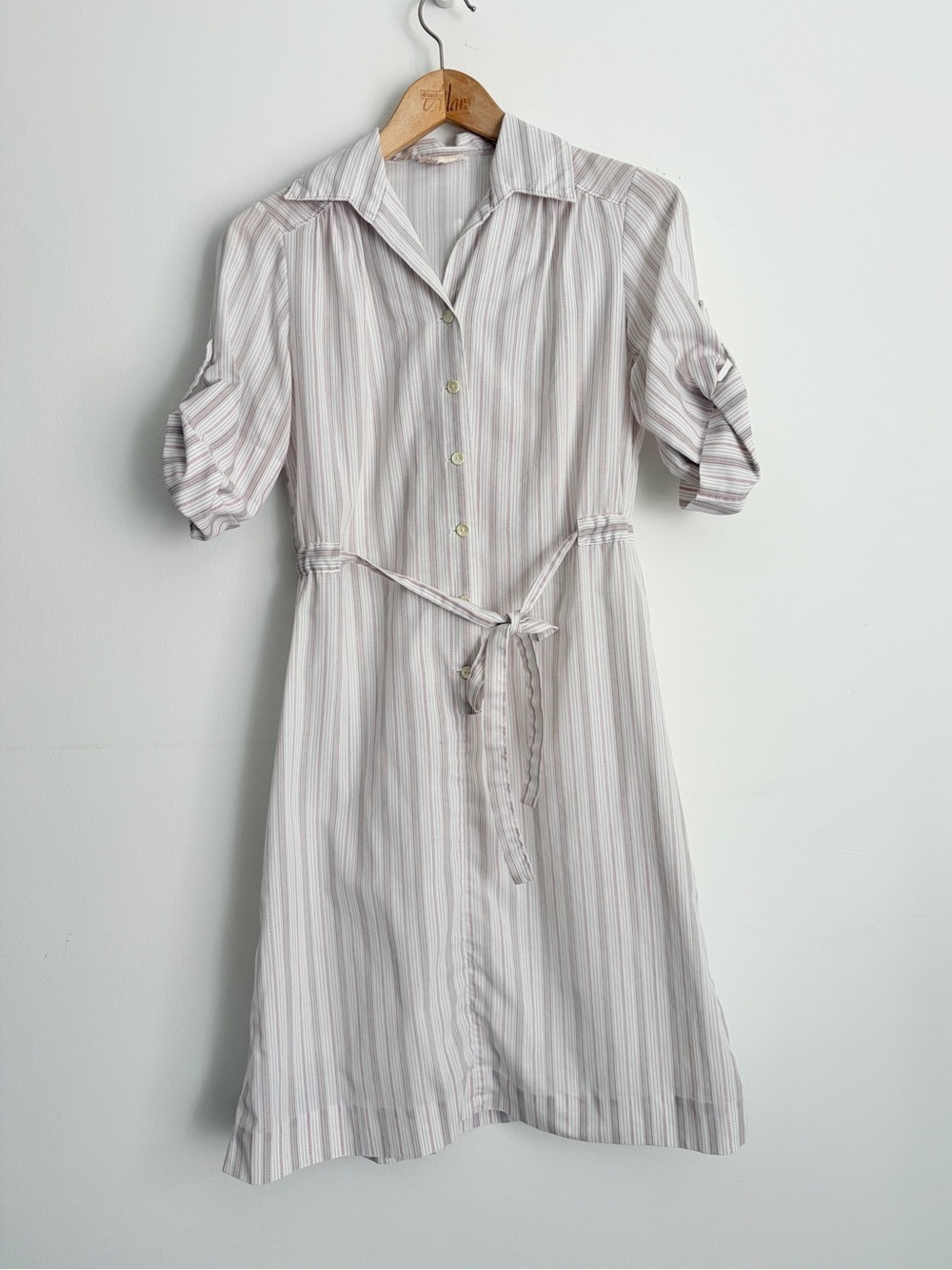 Vintage 1970s Sears Place de la Mode The Fashion Place Shirt Dress Retro XS